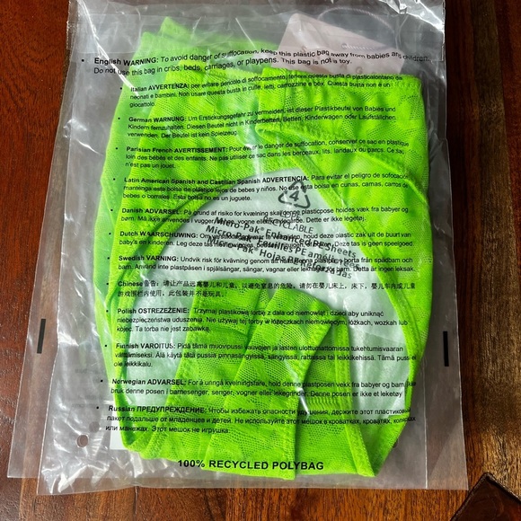 Savage X Fenty Kelly Green Tagged by Savage Crotchless Bikini Panty - Picture 3 of 12